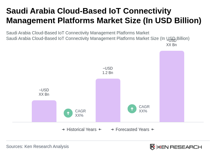 Saudi Arabia Cloud-Based IoT Connectivity Management Platforms Market Size